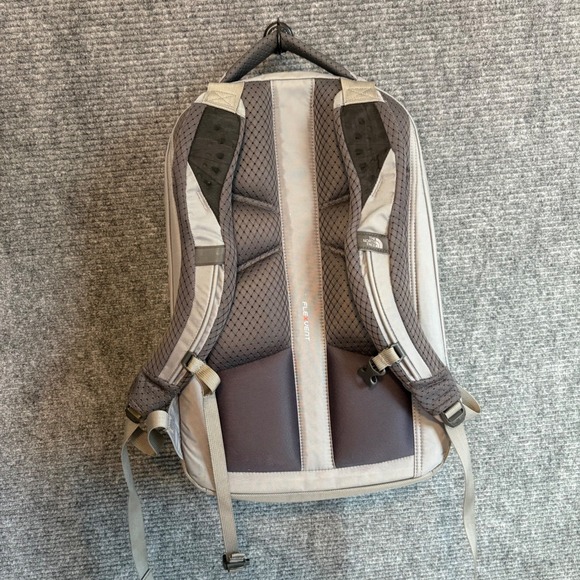 The North Face Microbyte Backpack Gray Pink Laptop Sleeve FlexVent Daypack main image 7